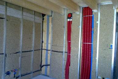 Impianti di riscaldamento per case in legno